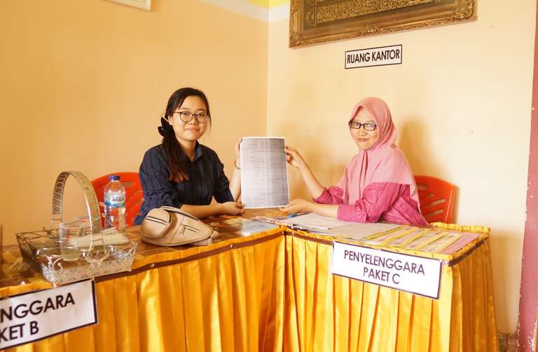 PKBM Hutuo Lestari resmi menerima peserta didik pindahan dari Malaysia