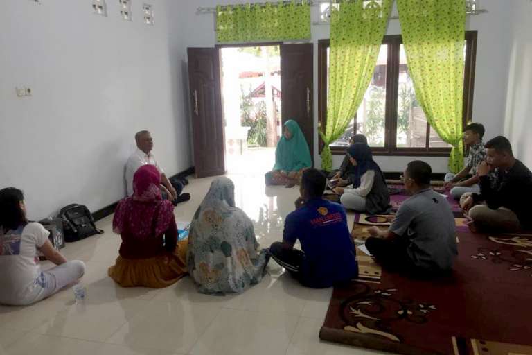 Pelaksanaan Ujian Akhir Semester Ganjil PKBM Hutuo Lestari