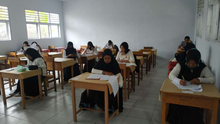Hujan disertai Angin Kencang tak Menyurutkan Semangat Peserta Didik UPK Hari Keempat